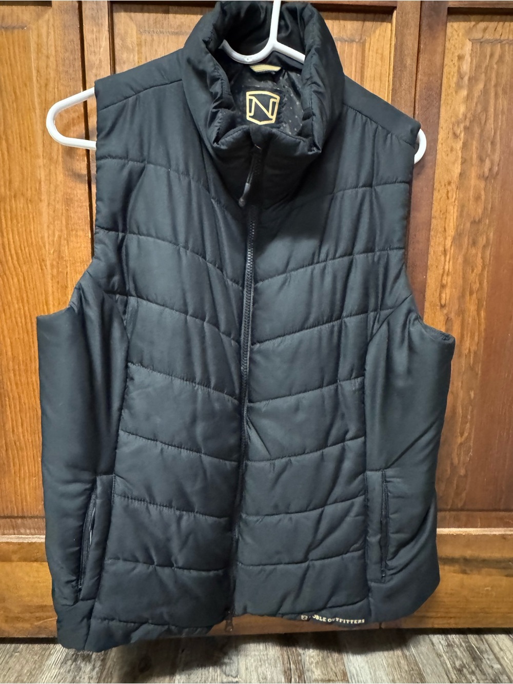Noble outfitters Quilted Black Women's Vest - Casual Layering